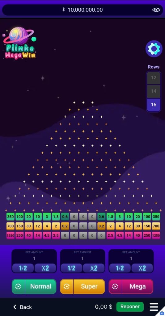 Catálogo de juegos de casino en 1Win