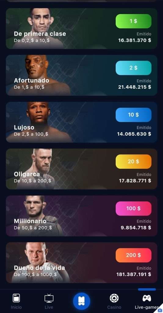 Lucky Jet crash game en 1Win Colombia